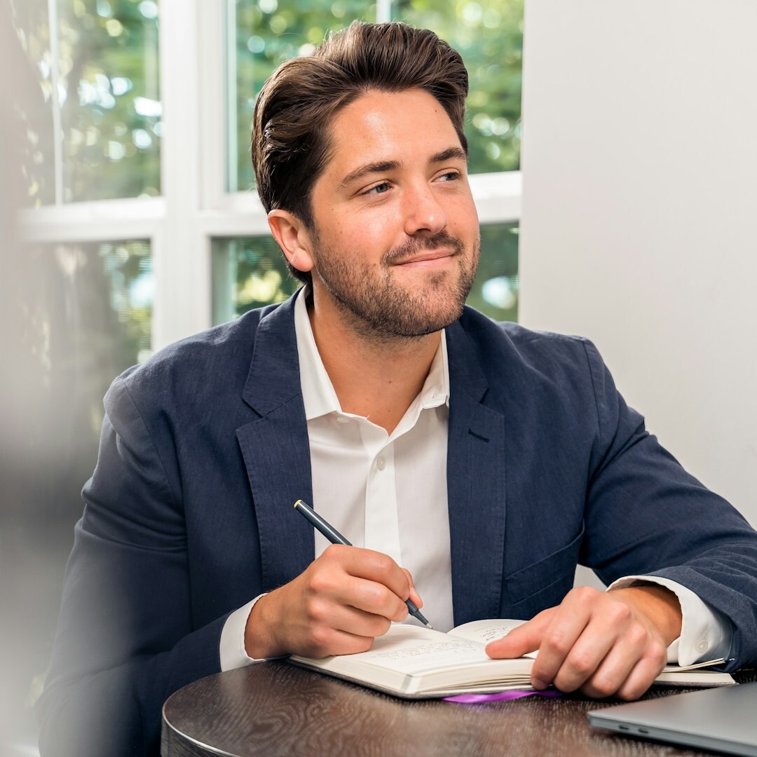 Professionell man affärsporträtt